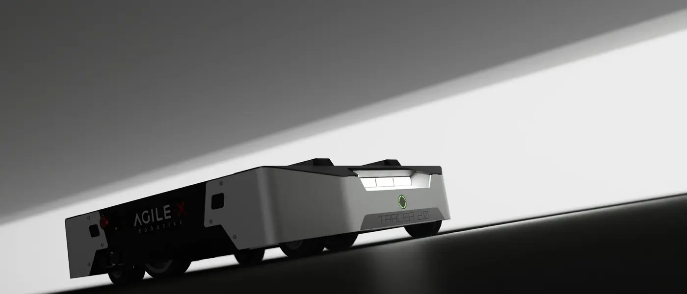 TRACER 2.0 AGV - KOMPAKTOWA PLATFORMA AGV DO LOGISTYKI WEWNĘTRZNEJ I ROBOTYKI R&D